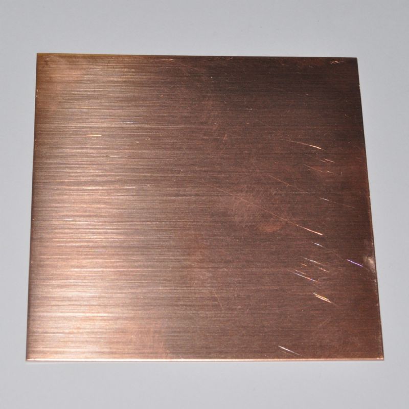 C101 Copper Sheet 1.2mm x 300mm x 300mm